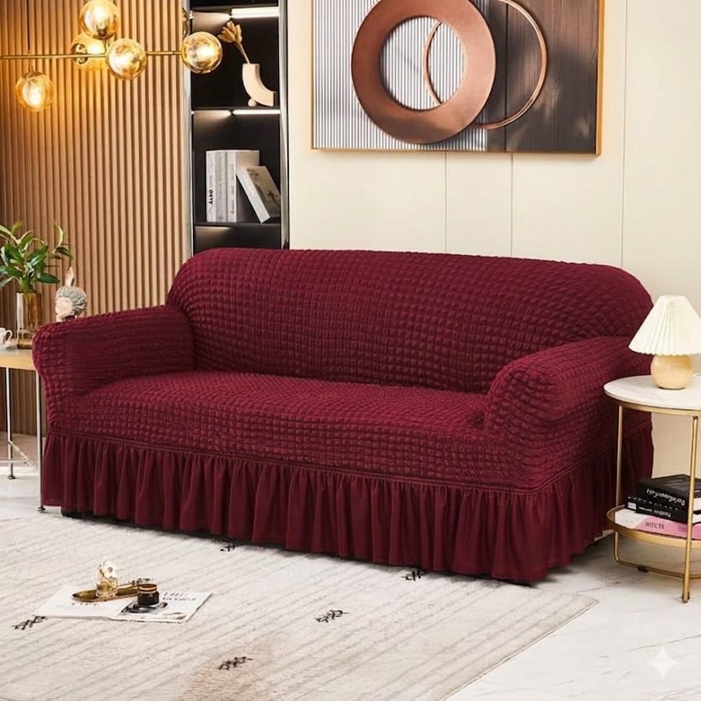Persian Sofa Cover - Maroon
